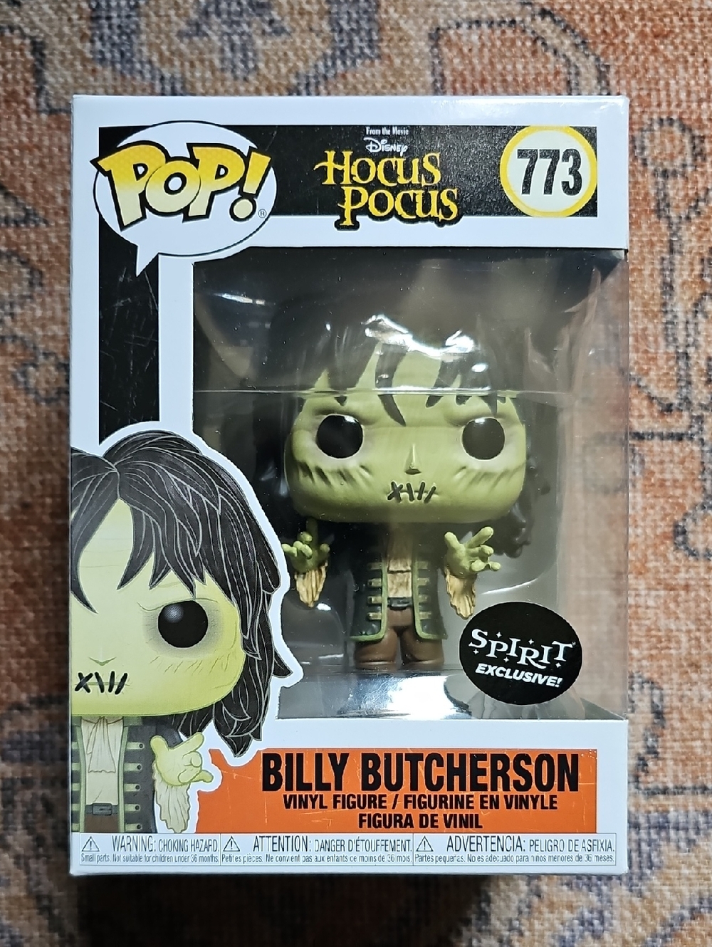 Funko Hocus Pocus Billy Butcherson Vinyl Figure